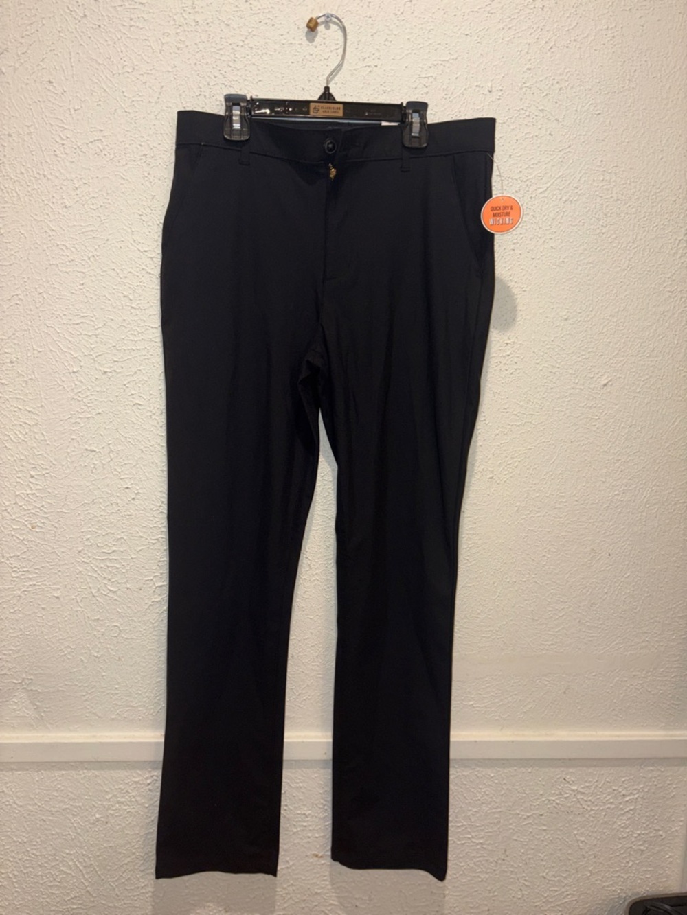 The Children's Place Black Men's Dress Pants - Straight Fit